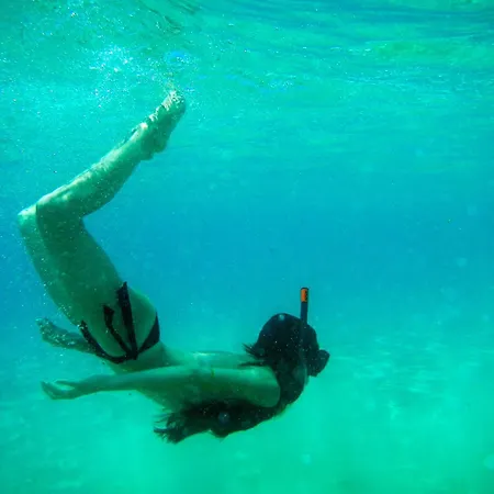 Naxos Town Sea And Sunset View Front דירה