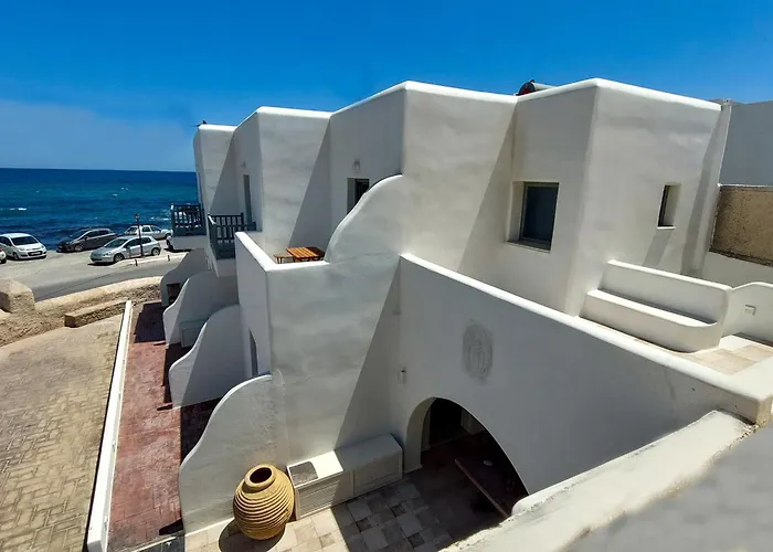 דירה Naxos Town Sea And Sunset View Front *