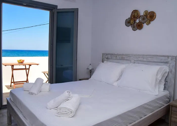 Naxos Town Sea And Sunset View Front Naxos City