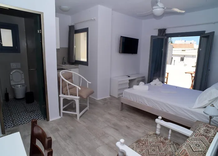 Naxos Town Sea And Sunset View Front Apartmán *