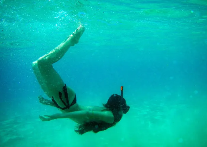 Naxos Town Sea And Sunset View Front דירה